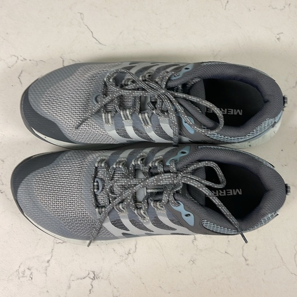 Merrell Antora 3 Hiking Shoes for Ladies Highrise Blue & Grey Size 9.5 J067600 - Picture 13 of 17